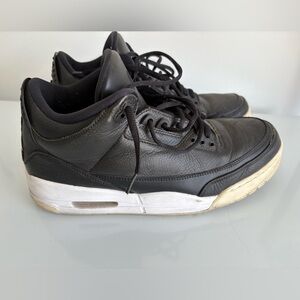 Nike Air Jordan 3 III Retro Cyber Monday 2016 Black Size 12 Sneakers 136064-020